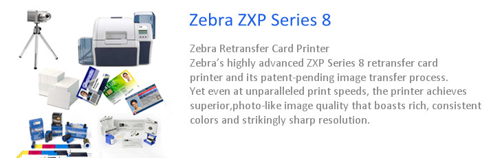 ZXP Series 8�?Retransfer Card Printer